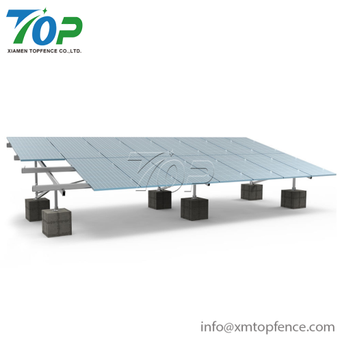 Concrete Foundation Solar Ground Mount